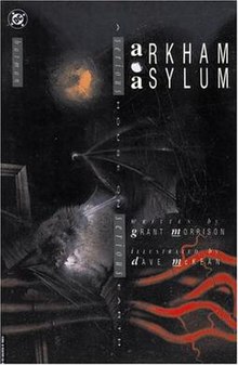 Cover of Arkham Asylum: A Serious House on Serious Earth.