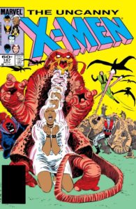 Uncanny X-Men #187 (Nov. 1984) featuring Dire Wraiths and cameo from ROM