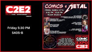 Comics & Metal Panel