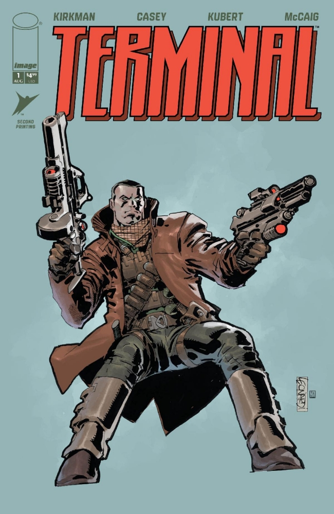 Terminal #1 Second Printing Cover A by Rick Leonardi & Neeraj Menon